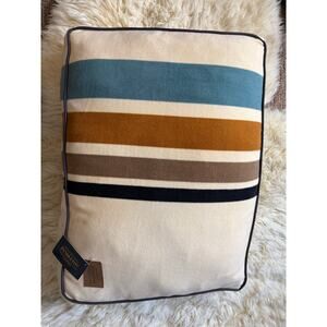 NWT Pendleton Dog Bed Small Camp Stripe Petnapper Cream Western National Park